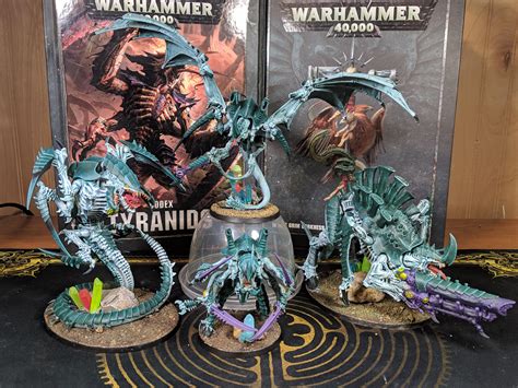 Tyranid Hive Fleet Color Schemes Pic Side