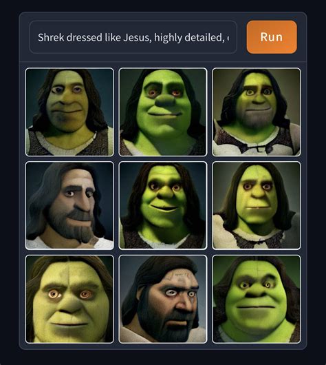 Shrek Dressed Like Jesus Weirddalle