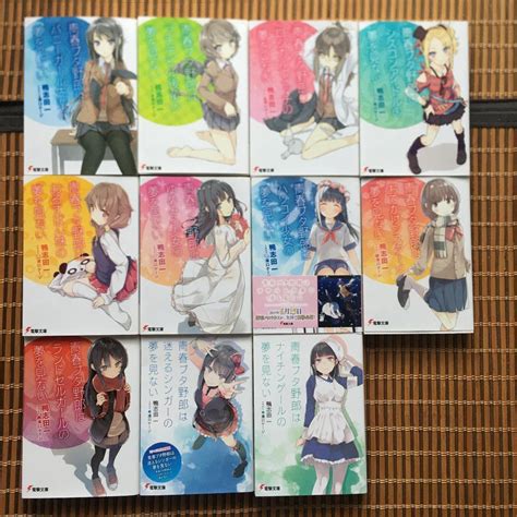 Rascal Does Not Dream Of Bunny Girl Senpai Series Novel Vol Set Picclick