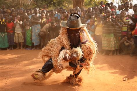 Malawi Traditional Nyau Dancer Dietmar Temps Photography