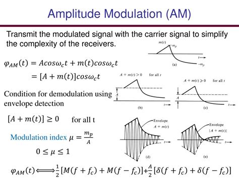 Ppt Ch 4 Amplitude Modulations And Demodulations Powerpoint