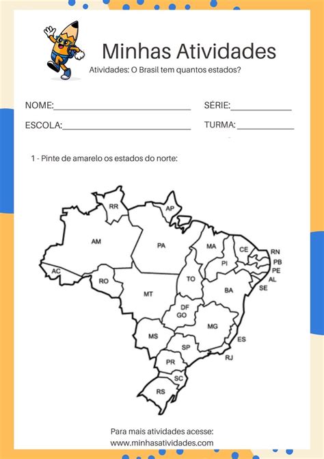Encontre Os Estados Brasileiros No Emaranhado De Letras Abaixo