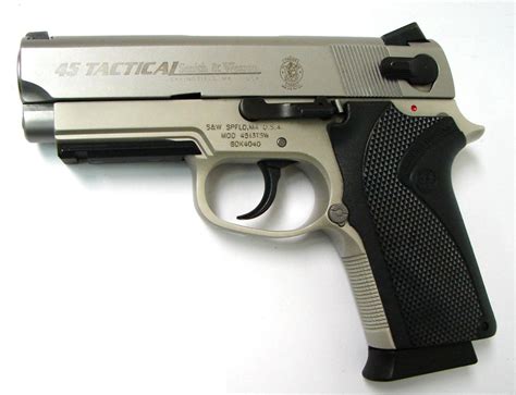 Smith And Wesson 4513tsw 45 Acp Caliber Pistol Compact Tactical Model