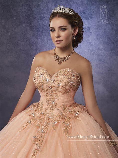 beaded sweetheart quinceanera dress by mary s bridal 4q491 in 2021 quinceanera dresses quince
