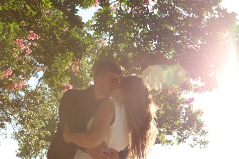 Free Images Sun Sunlight Flower Kiss Couple Romance Bride