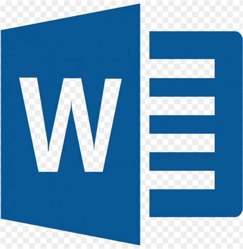 Free Download Hd Png Word Icon Microsoft Word Ico Png Transparent