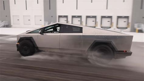 Watch Tesla Cybertruck Vs Ram Trx In Snowy Races