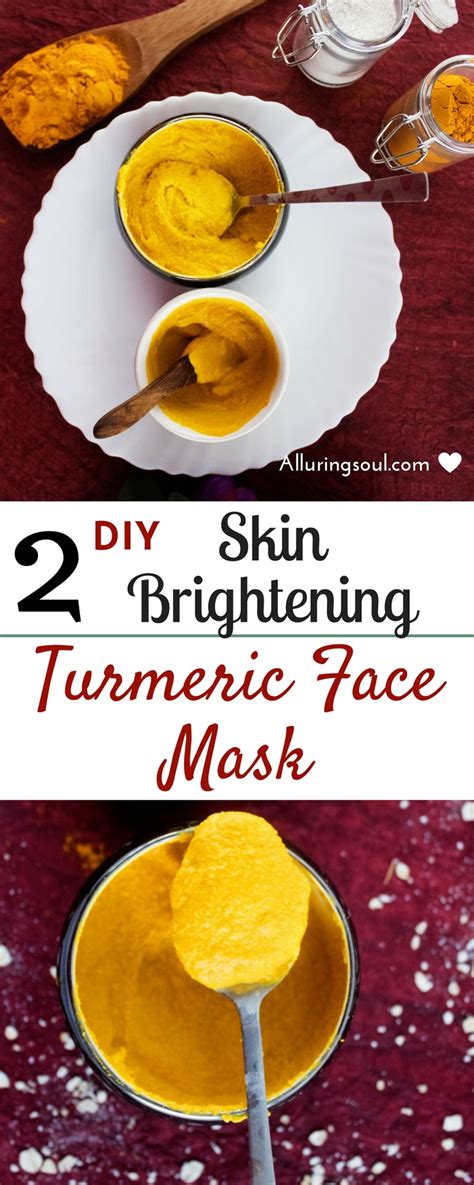Diy Skin Brightening Turmeric Face Mask