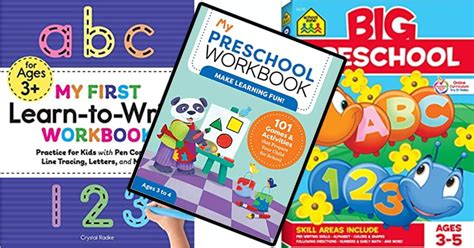 Big List Of Best Preschool Workbooks Your Kids Will Love Sunshine