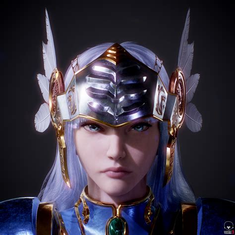 Artstation Wip Valkyrie Profile Lenneth