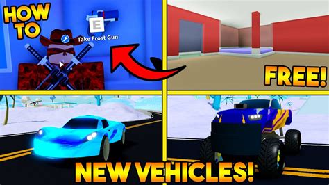 If you are looking for these assets, quickly replace the id, and enjoy the free items. NEW FROST GUN *(HOW TO GET)*, 3 NEW VEHICLES, FREE ...