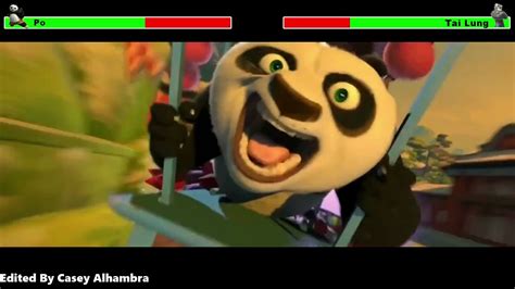 Kung Fu Panda 2008 Final Battle With Healthbars Birthday Special