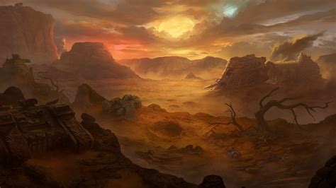 Desert Planet Wallpaper From Warhammer 40k Eternal Crusade