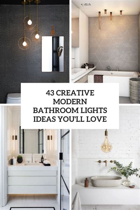 Modern Bathroom Lighting Ideas Photos