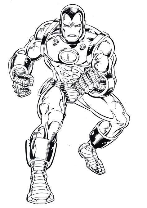 Iron Man Coloring Pages ~ Free Printable Coloring Pages - Cool Coloring Pages