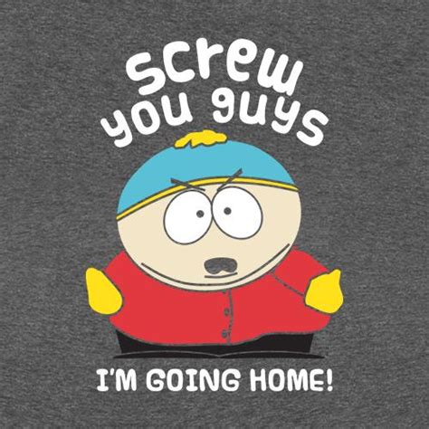 cartman screw you guys south park t shirt redwolf