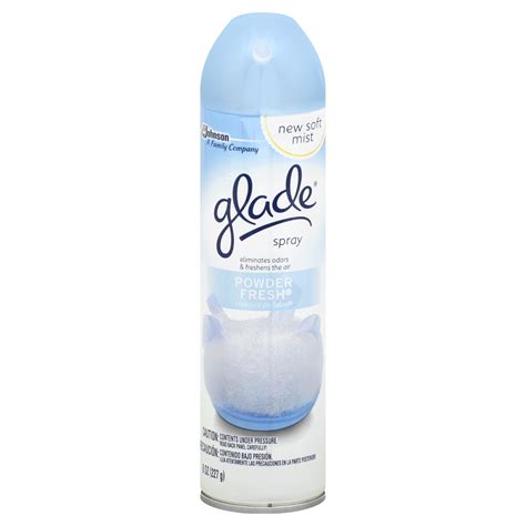 Glade Aerosol Air Freshener Powder Fresh 8 Oz 227 G