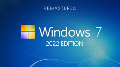 Windows 7 2022 Edition Concept Youtube