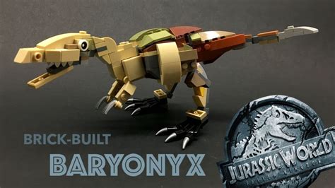 Lego Jurassic World Fallen Kingdom Baryonyx Youtube