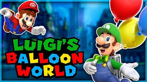 Luigis Balloon World Showcase Super Mario Odyssey Update New