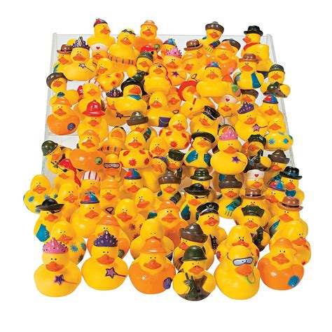 bulk rubber ducky assortment 100 pc toys 100 pieces ebay