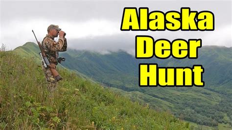 Early Season Sitka Blacktail Deer Hunt Kodiak Island Alaska Three