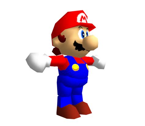 Nintendo 64 Super Mario 64 Mario The Models Resource