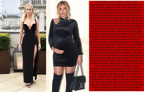 Jennifer Lawrence To Pregnant Jennifer Knowles Caption Scrolller