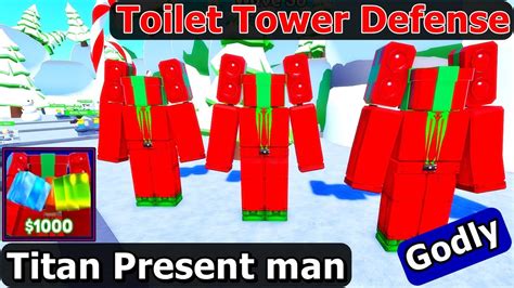 EP Toilet Tower Defense Titan Present Man Update EP Part YouTube
