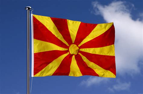 National Flag Of Macedonia Collection Of Flags