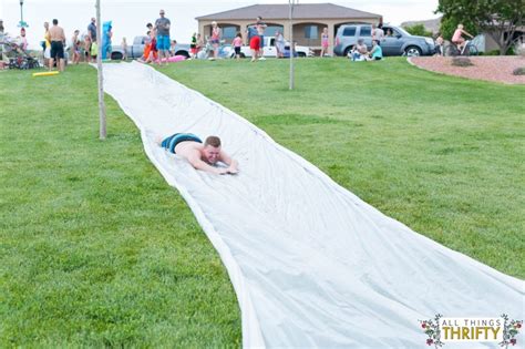 How To Build A Huge Slip N Slide Fun For All Ages