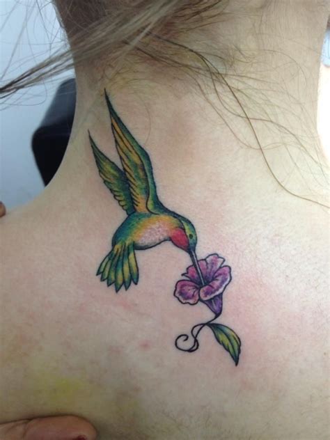 Hummingbird Flower Tattoo Designs Wiki Tattoo