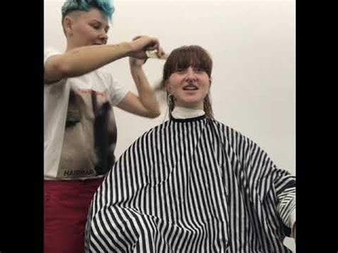 The bowl cut looks even better in curly hair. Undercut bowl cut mullet! - YouTube