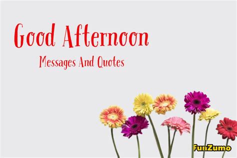 70 Good Afternoon Messages And Quotes Funzumo