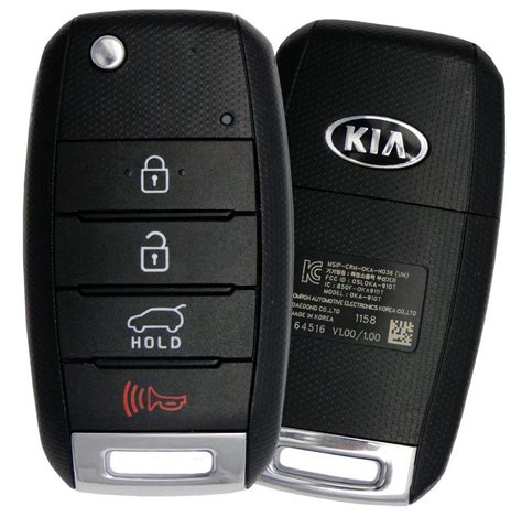 2020 Kia Sorento Remote Keyless Entry Flip Key 95430 C5101 Osloka 910t