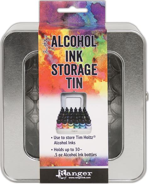 Tim Holtz Alcohol Ink Storage Tin 789541058618