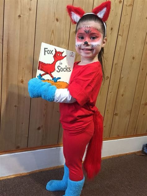Fox in Sox - a great costume idea for Book Week | Great costume ideas
