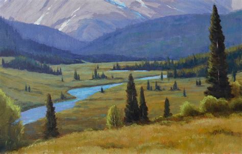 Lloyd C Laverick Cataract Creek Alberta Canadian Mountain River