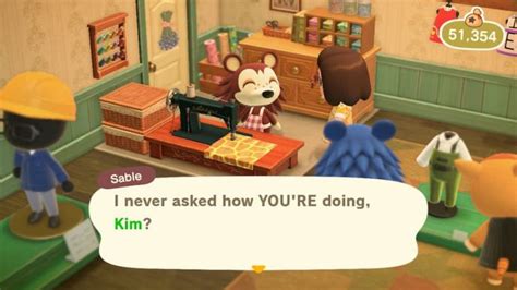 Sable Is My New Favourite Animal Crossing Character Gamespew