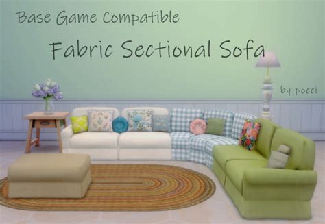 Sims 3 Sectional Sofa Baci Living Room