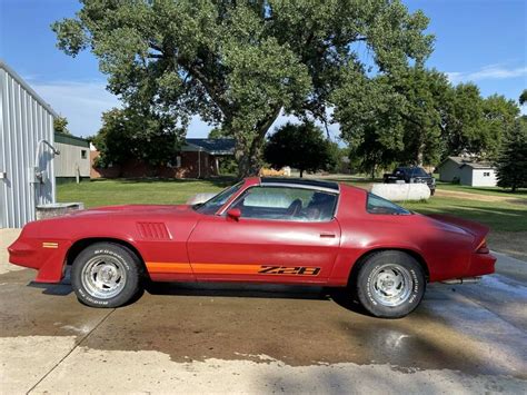 1979 Chevrolet Camaro Z28 92000 Miles Red Coupe 8 Cyl Automatic For