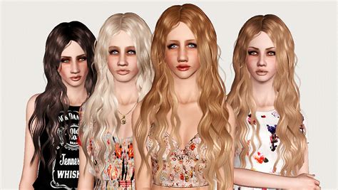 Downloads Sims 4 Newsea Siren Forest Hair Retexture Jennisims Vrogue