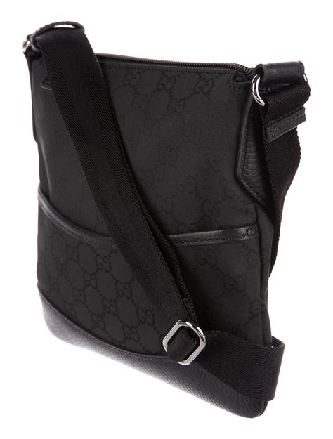 Gucci Gg Nylon Crossbody Bag Handbags Guc161714 The Realreal