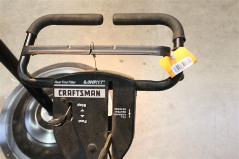 Craftsman 917293310 Heavy Duty Tiller Property Room