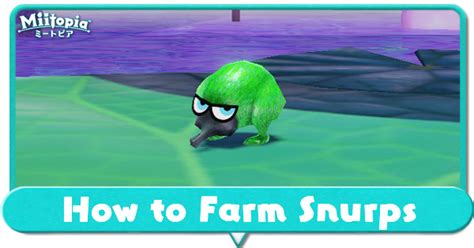Snurp Guide All Snurp Types And How To Farm Miitopia Switch｜game8