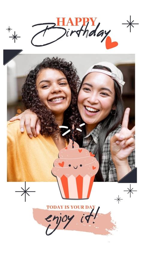 Free Cute Birthday Instagram Story Template To Design