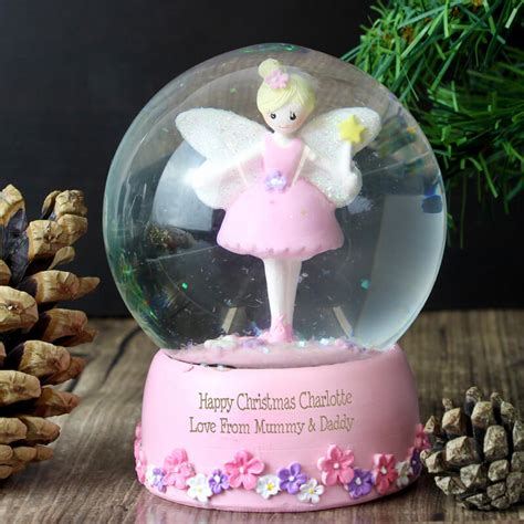 Make them a hot air balloon. Personalised Fairy Snow Globe - Buy from Prezzybox.com
