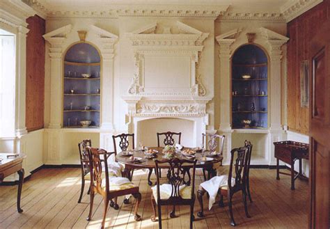 Salacious Snobbery — Dining Room Of Gunston Hall 18th Century Georgian