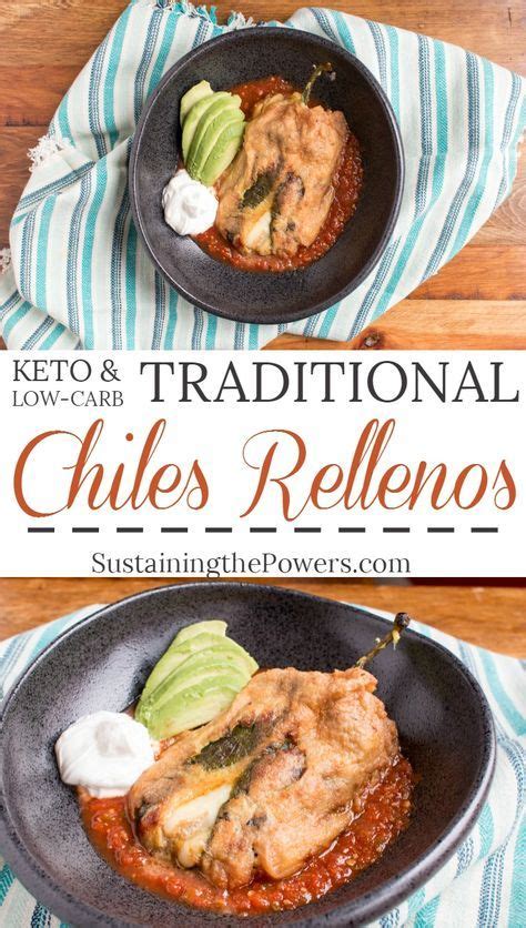 How To Make Low Carb Chile Rellenos Chile Rellenos Are The