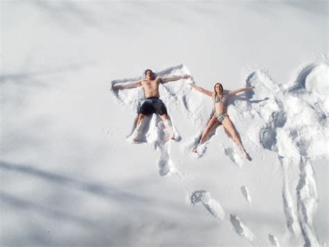 Scantily Clad Snow Angels Snow Angels Scantily Clad Angel